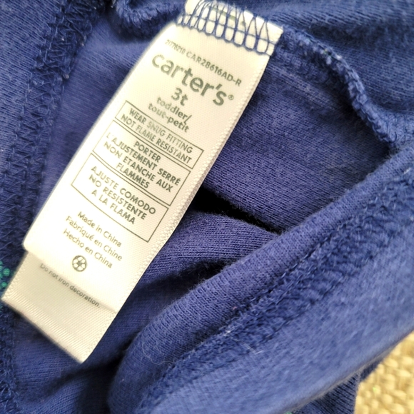 Set of 3T Girl's Leggings Juicy Couture, Garanimals, Carter's - Picture 7 of 7